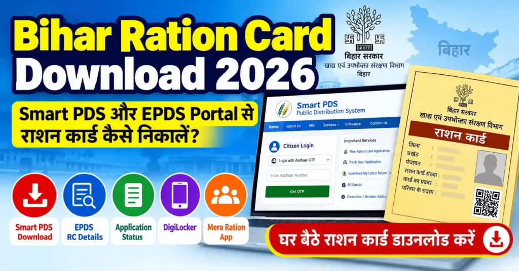 Bihar Ration Card Download 2026
